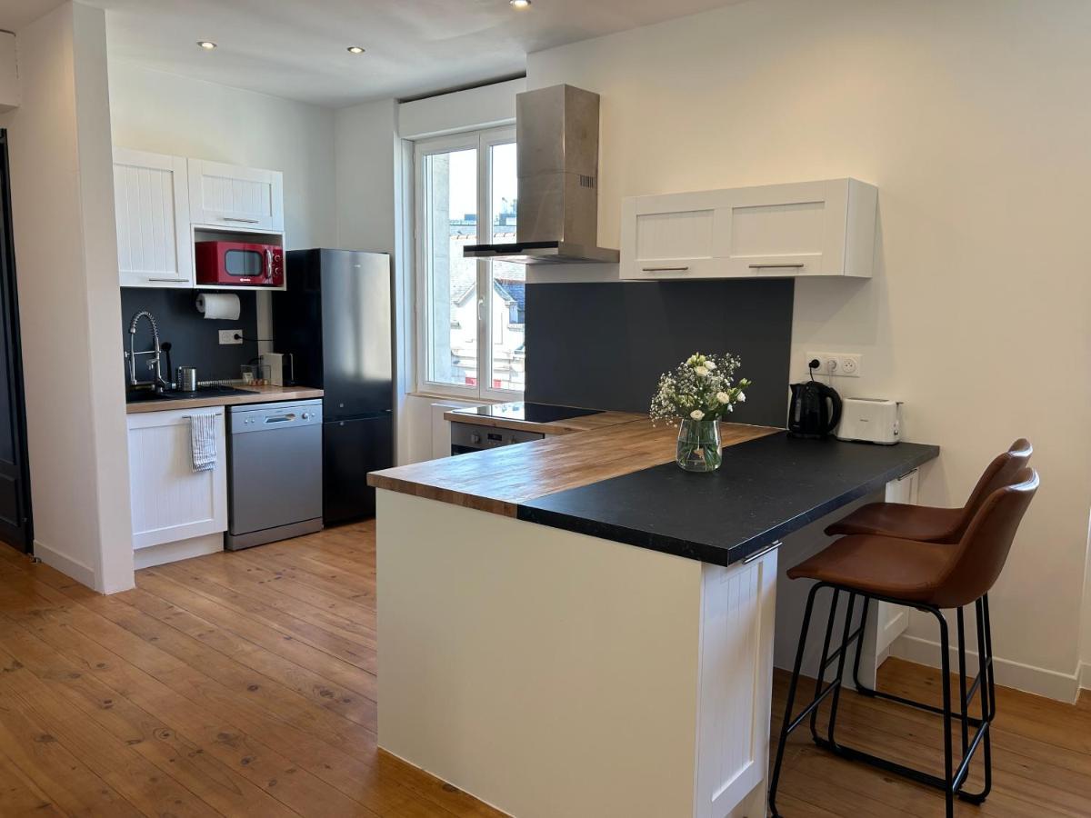 Appartement Confortable De 80M2 Centre Ville De Quimper & Parking Prive المظهر الخارجي الصورة